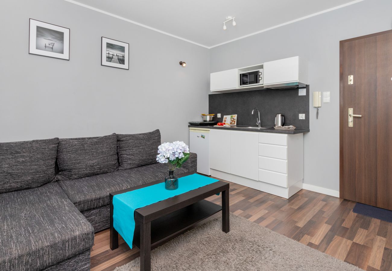 Apartament w Gdańsk - Jasny Apartament | Gdańsk | Chmielna | Blisko Starego Miasta | Balkon | Jedna Sypialnia