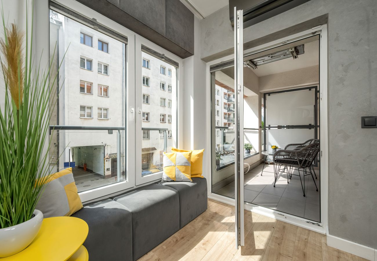 Apartament w Wrocław - Kościuszki | dla 2 osób, balkon, smarttv| Netflix