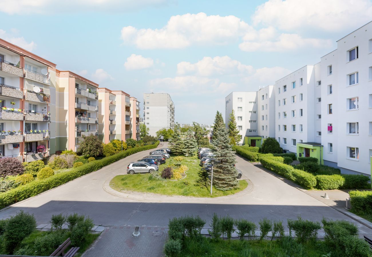 Apartament w Kołobrzeg - Bema Apartment | 2 Sypialnie | Balkon