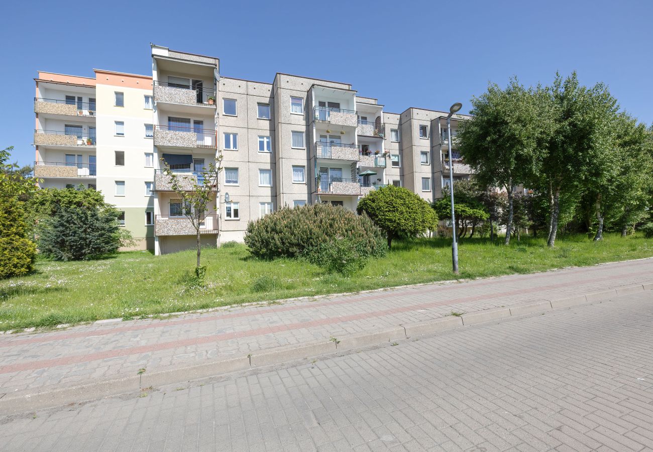 Apartament w Kołobrzeg - Bema Apartment | 2 Sypialnie | Balkon