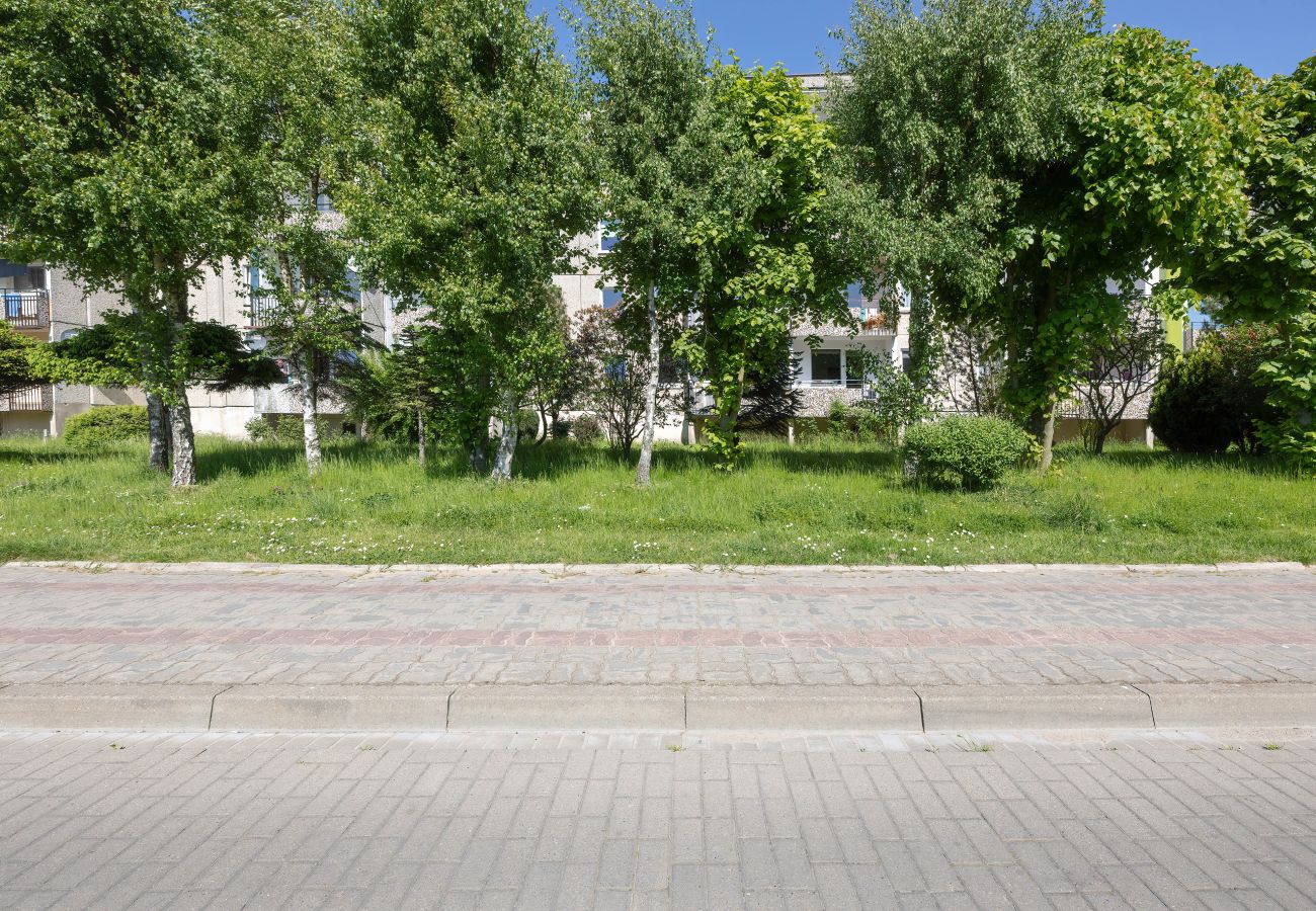 Apartament w Kołobrzeg - Bema Apartment | 2 Sypialnie | Balkon