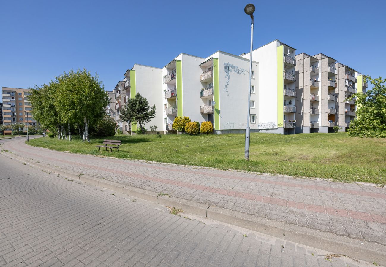 Apartament w Kołobrzeg - Bema Apartment | 2 Sypialnie | Balkon