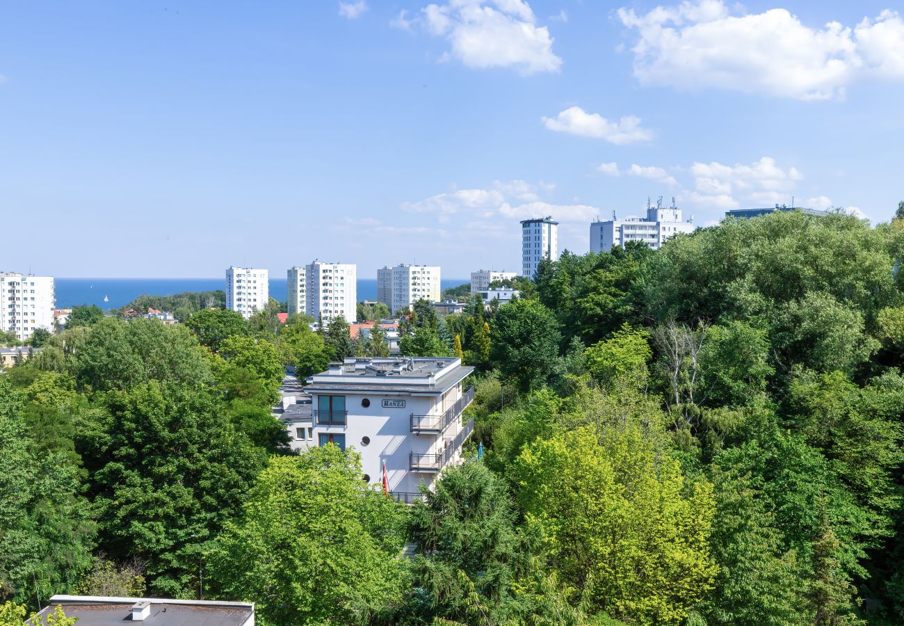 Apartament w Gdynia - Apartament Morski Blask | Balkon