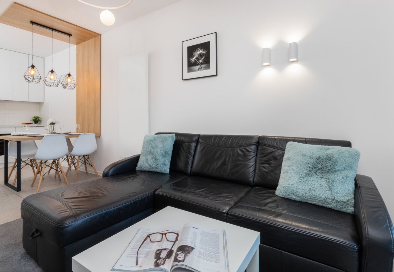 Apartament w Gdańsk - Browar Gdański 51 | Gdańsk Wrzeszcz | Jedna Sypialnia | Blisko Galerii Bałtyckiej | Dla 3