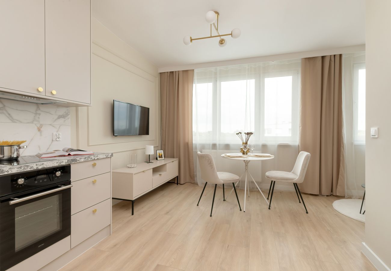 Studio w Gdańsk - Przytulne Studio | 900 m od Plaży | Smart TV | WiFi | Gdańsk