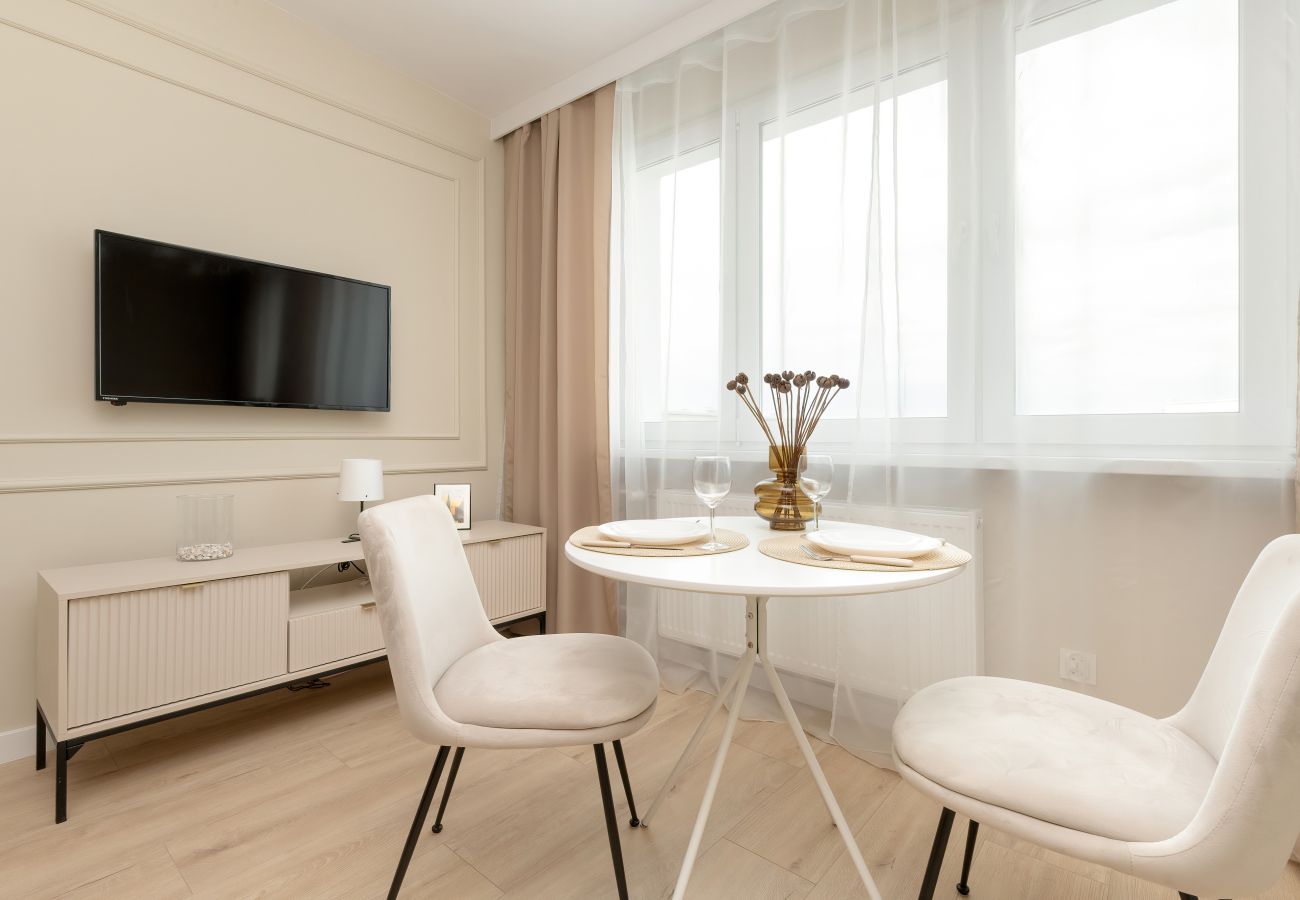 Studio w Gdańsk - Przytulne Studio | 900 m od Plaży | Smart TV | WiFi | Gdańsk