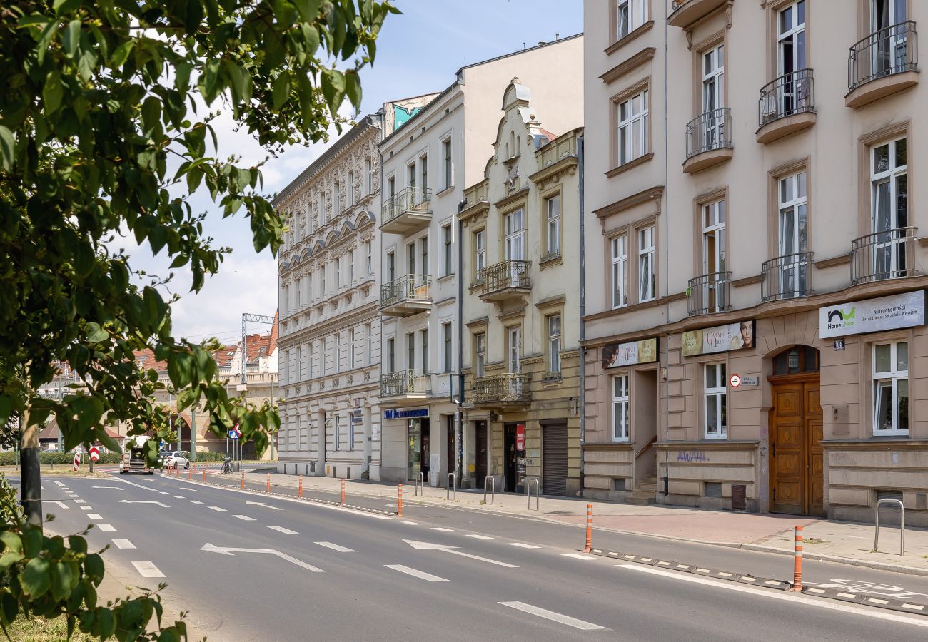 Apartament w Kraków - Dietla | Apartament z 1 sypialnią | Klimatyzacja | Balkon | Centrum Krakowa