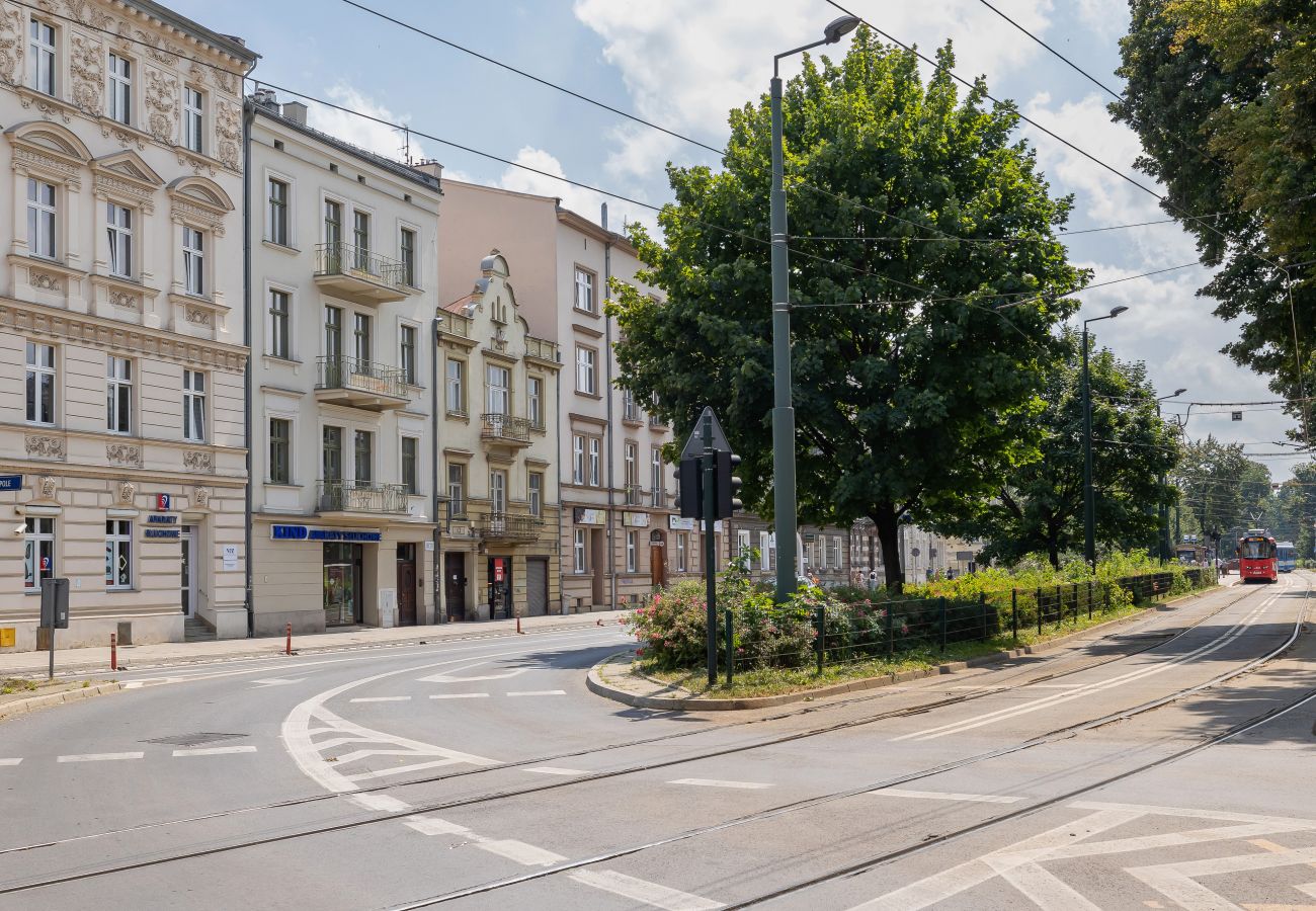 Apartament w Kraków - Dietla | Apartament z 1 sypialnią | Klimatyzacja | Balkon | Centrum Krakowa