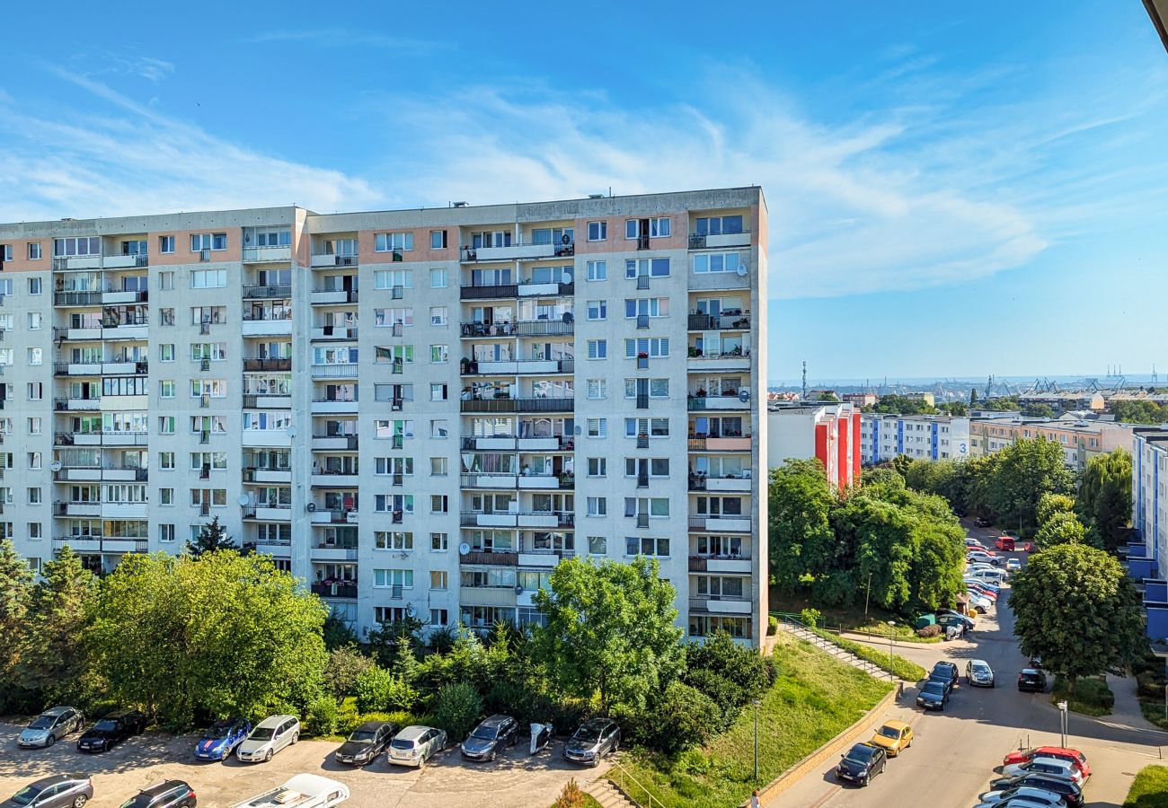 Apartament w Gdańsk - Apartament z Wanną w Gdańsku | 4 Osoby | Jedna Sypialnia | Taras