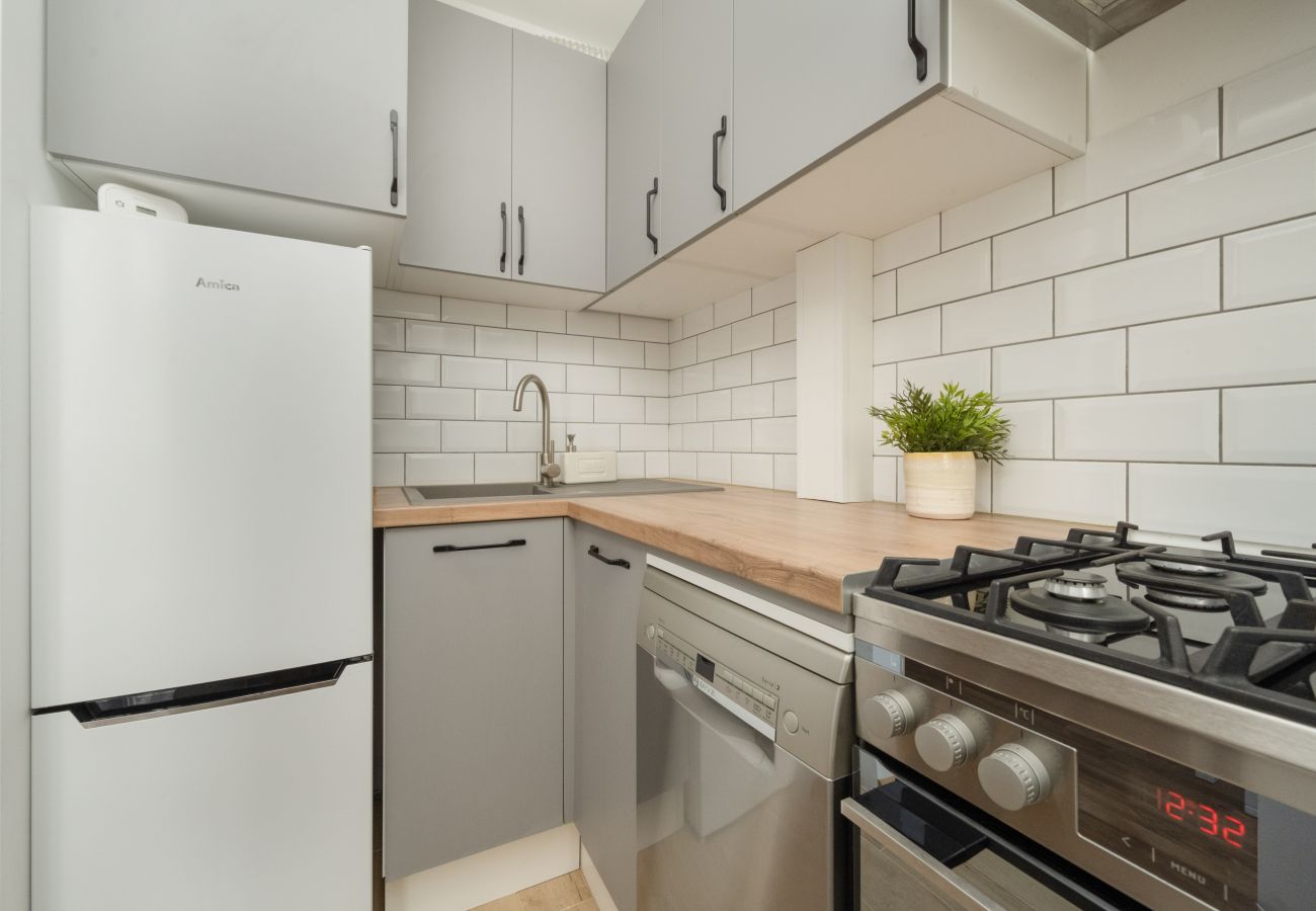 Apartament w Wrocław - Nożownicza 27 | Apartament na Parterze z Jedną Sypialnią przy Rynku | Centrum Wrocławia | Biurko do Pracy Zdalnej