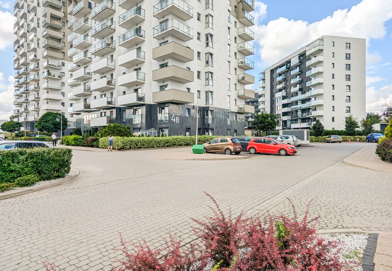 Apartament w Gdańsk - Al. Rzeczypospolitej 4B | Apartament z Jedną Sypialnią na 17 Piętrze w Gdańsku | Parking | Praca Zdalna